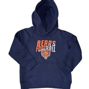 NFL Navy Bears Football Kids Hoodie